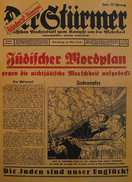 Accusa del sangue nazisti