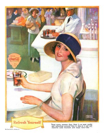 Coke advert 20s