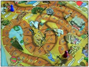 15 giugno 2014, giorno 14 dei miei #100happydays: battere il blogger cattolico ClaudioLXXXI ad una partita di monopoli / trivial pursuit a tema biblico. OH YEAH.