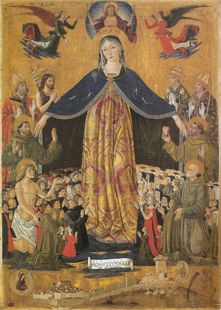 Madonna Misericordia Bartolomeo Caporali