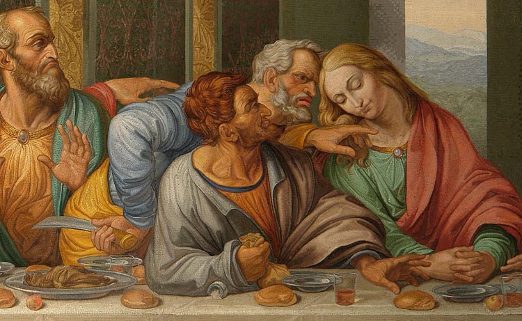 Copia Cenacolo Giacomo Raffaelli