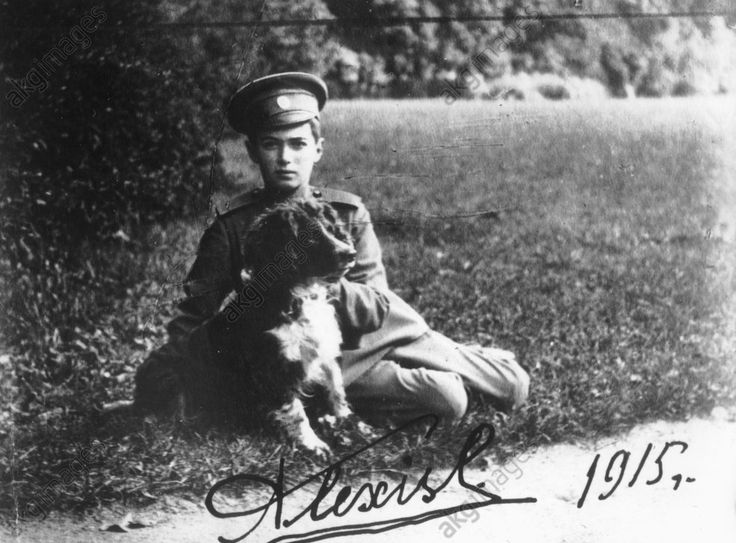 Alexei e il cane Joy