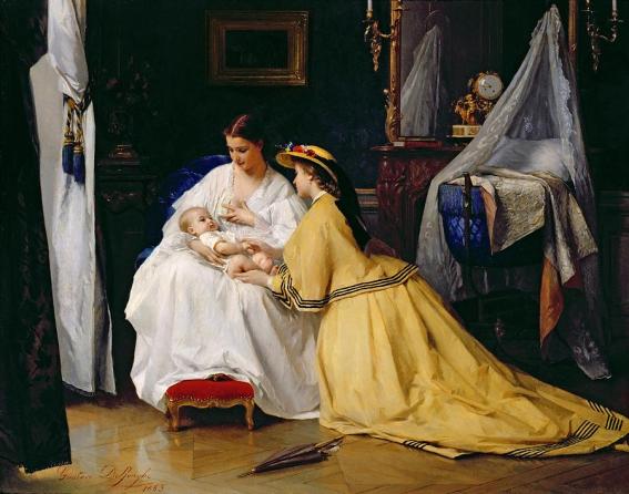 first-born-by-gustave-leonard-de-jonghe1